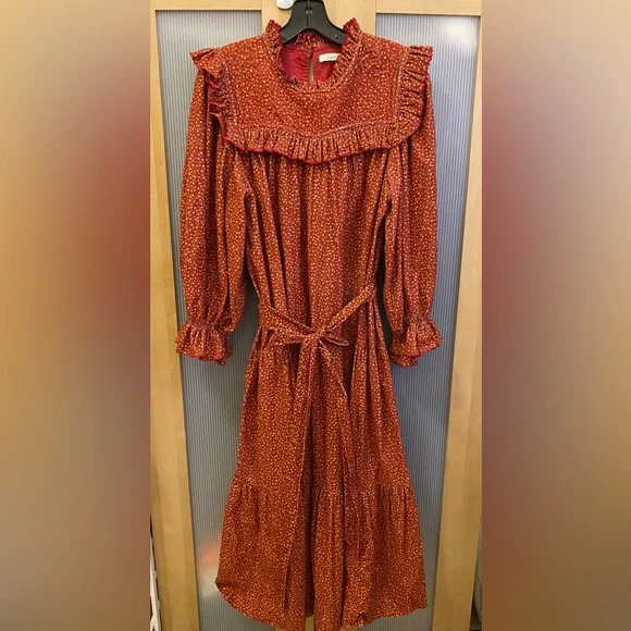 Doen mountain midi dress Size Large - Picture 2 of 16